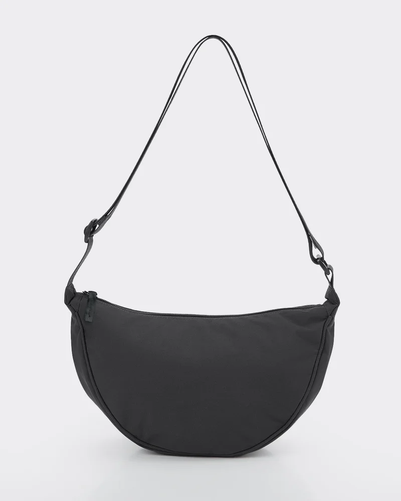bewakoof Unisex Black Crossbody Shoulder Sling Bag
